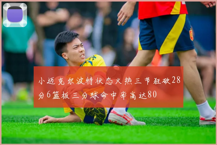 小迈克尔波特状态火热三节狂砍28分6篮板三分球命中率高达80